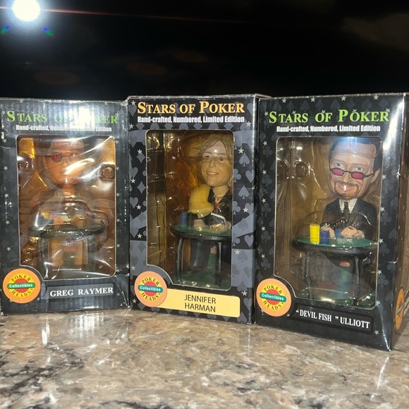 Stars of Poker Figurines Set - Picture 3 of 15